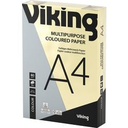 Gekleurd papier od 80g m2 a4 pastel kleur geel