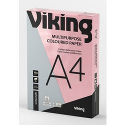 Gekleurd papier od 160g m2 a4 pastel kleur roze