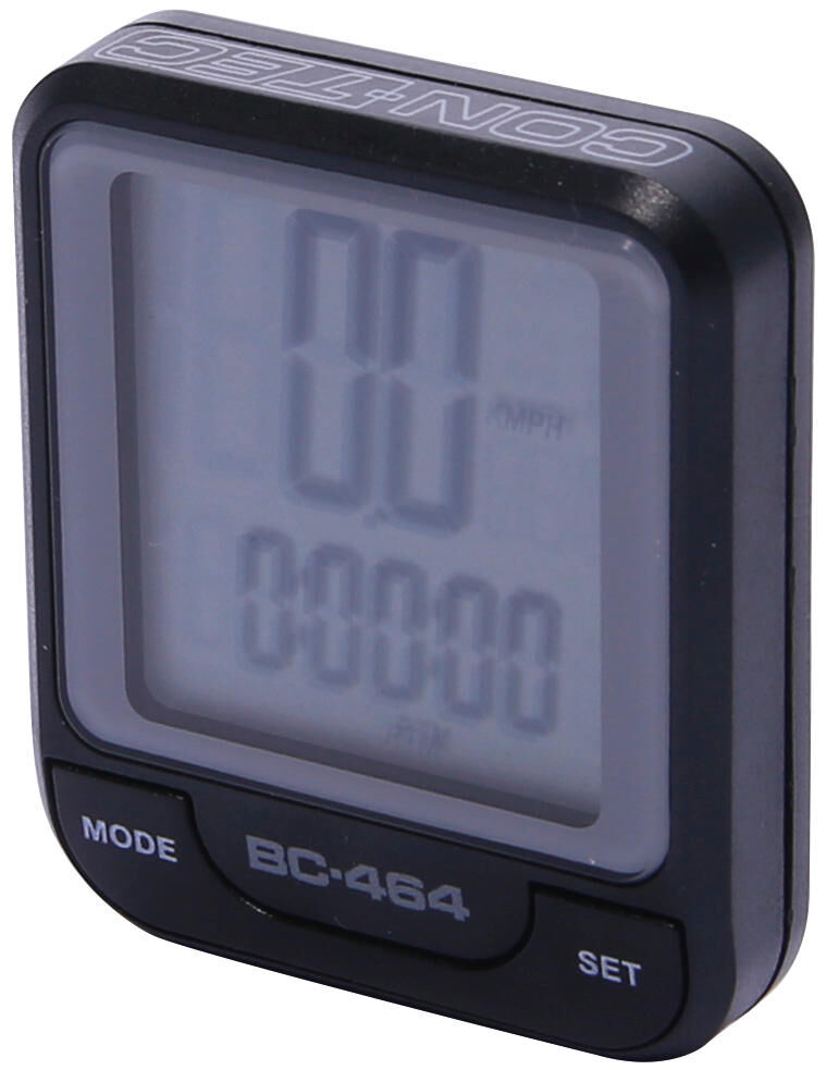 Contec fietscomputer cbc-464 ct computer cbc-464 wire, black coolgrey