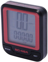 Contec fietscomputer cbc-464 ct computer cbc-464 wire, black neored - afbeelding 2