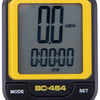 Contec fietscomputer cbc-464 ct computer cbc-464 wire, black neoyellow