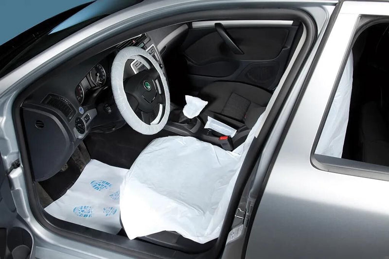 Serwo automotive set stoelbeschermhoezen clean disposable protection set serwo