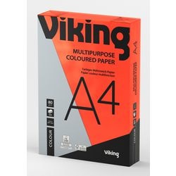 Gekleurd papier od 80g m2 a4 intense kleur rood