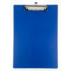 Klembord office depot pvc a4 23,5 x 34cm blauw papierklem