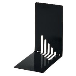 Abi boekensteunen maul metaal 8,5x14x14cm zwart