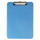 Klembord viking acryl folio 23 x 32cm blauw 120mm clip multifunctioneel