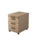 Bach mobiel ladenblok hammerer ac30 sg melamine 428x800x512mm 4 laden eiken