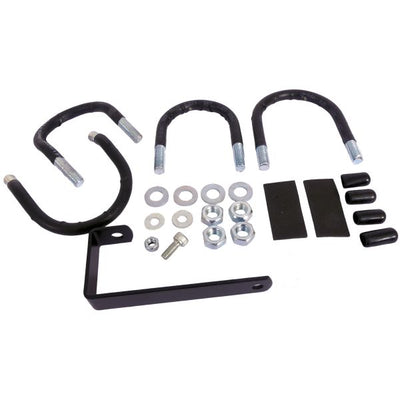 Steco montageset comfort extra lang - mat zwart