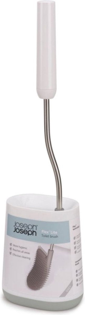 Joseph joseph toiletborstel, licht grijs - | flex lite