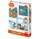 Dinotoys dino puzzel - baby: waar de dieren leven - 3 tot 5 stukjes