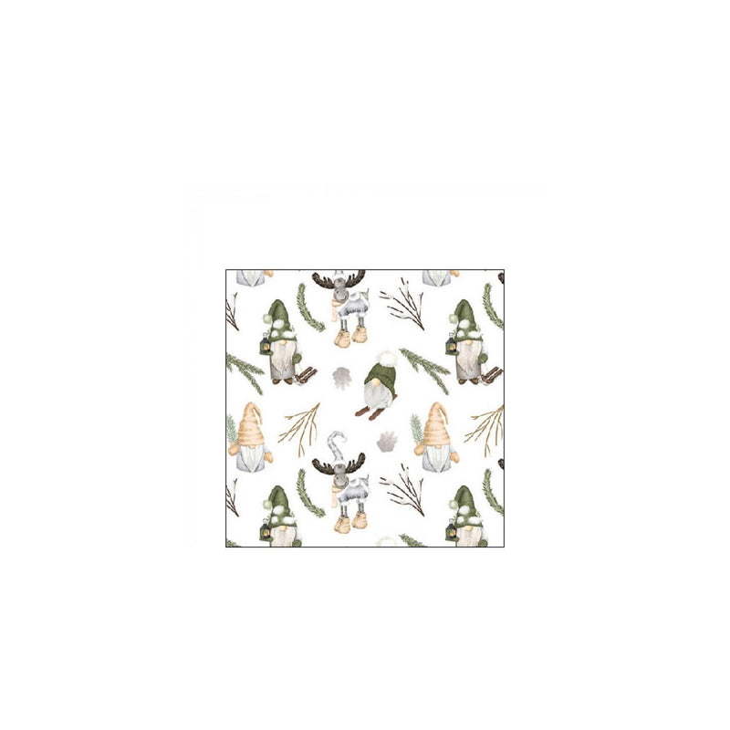 Ambiente servetten 25cm forest gnomes