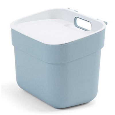 Curver ready to collect gft prullenbak 5l blauw grijs