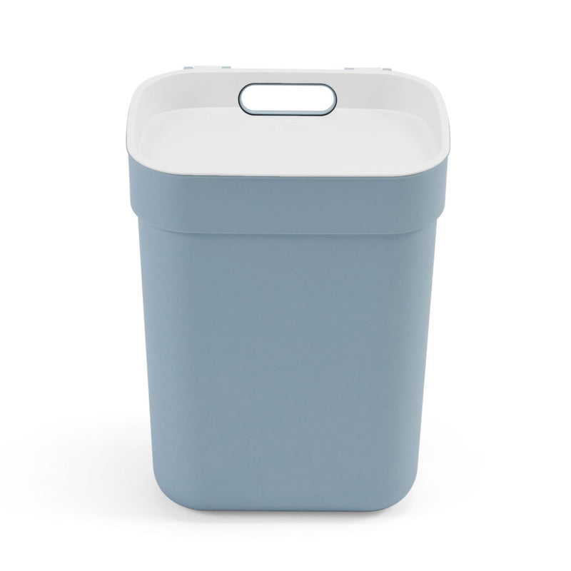Curver ready to collect prullenbak 10l blauw grijs