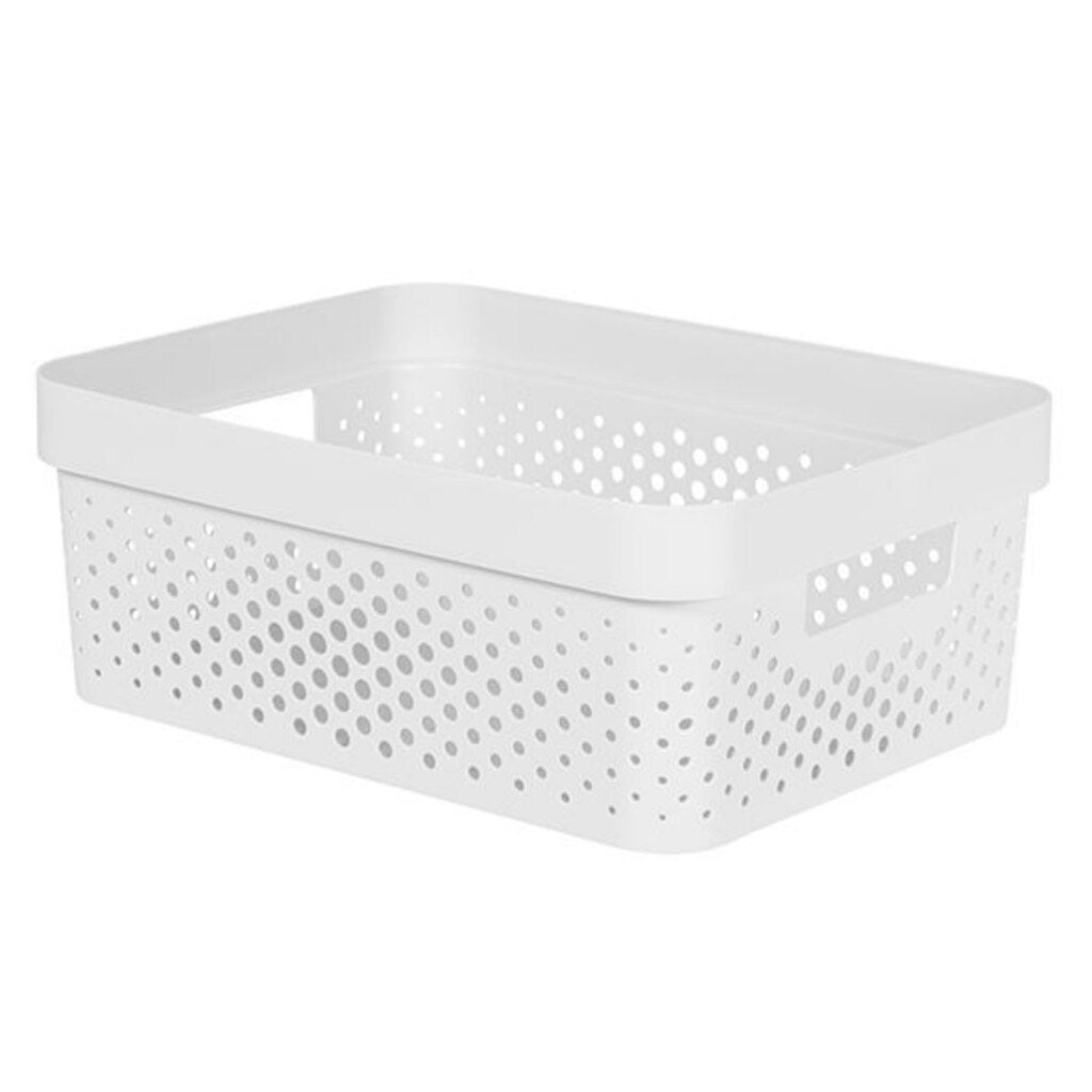 Curver Curver Infinity Dots Box 11L 35.6x26.6x13.6 cm Wit