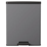 Curver pedaalemmer deco duo 26+26 l koelgrijs - afbeelding 3