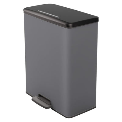Curver pedaalemmer deco rechthoekig 65 l koelgrijs