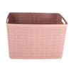 Curver opbergmand jute-look 20l roze