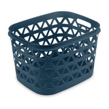 Curver oceana wasmand - 30l - 42,6x34,6x27,1cm - nachtblauw - afbeelding 1