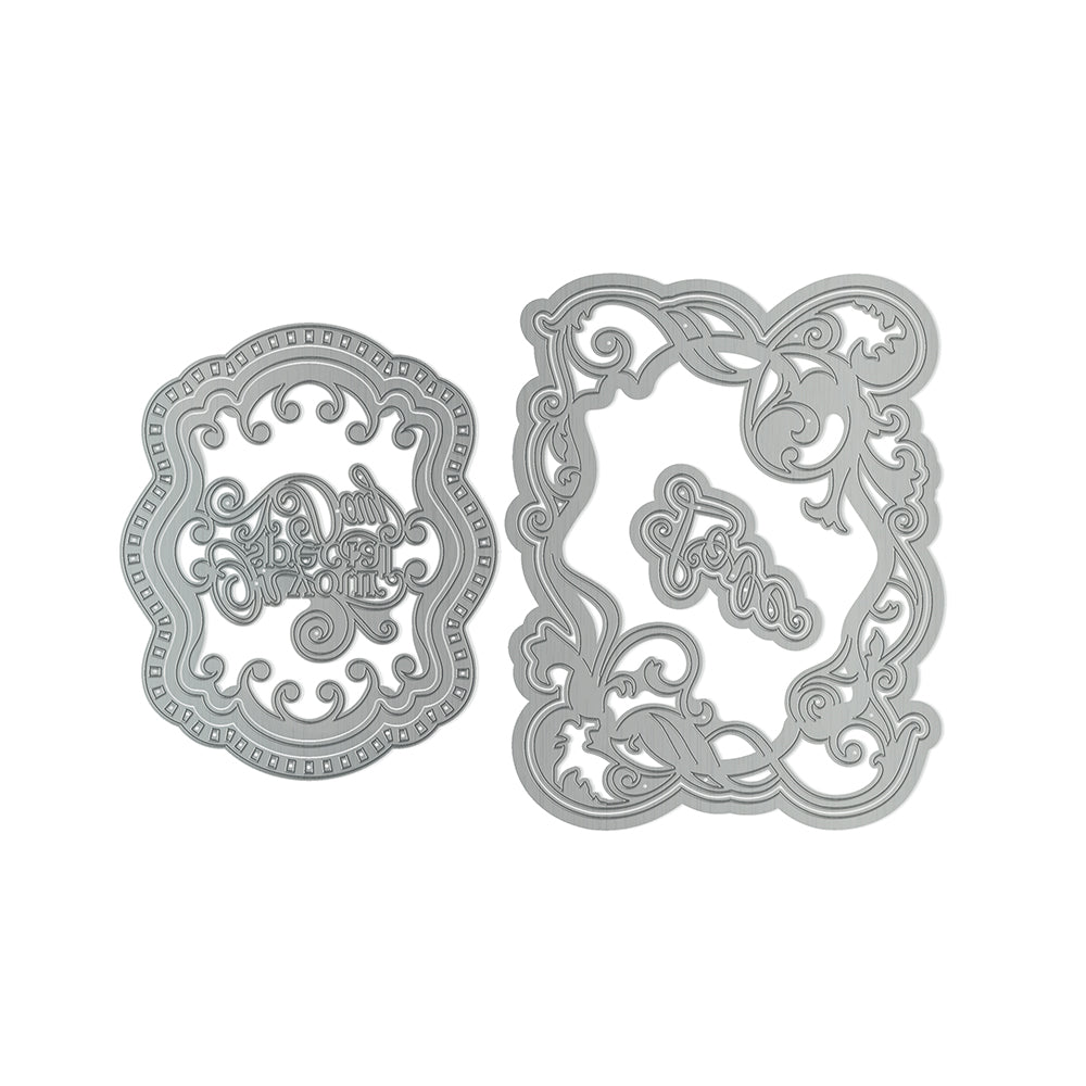 Tonic studios • essentials die set topper lovely lush frame