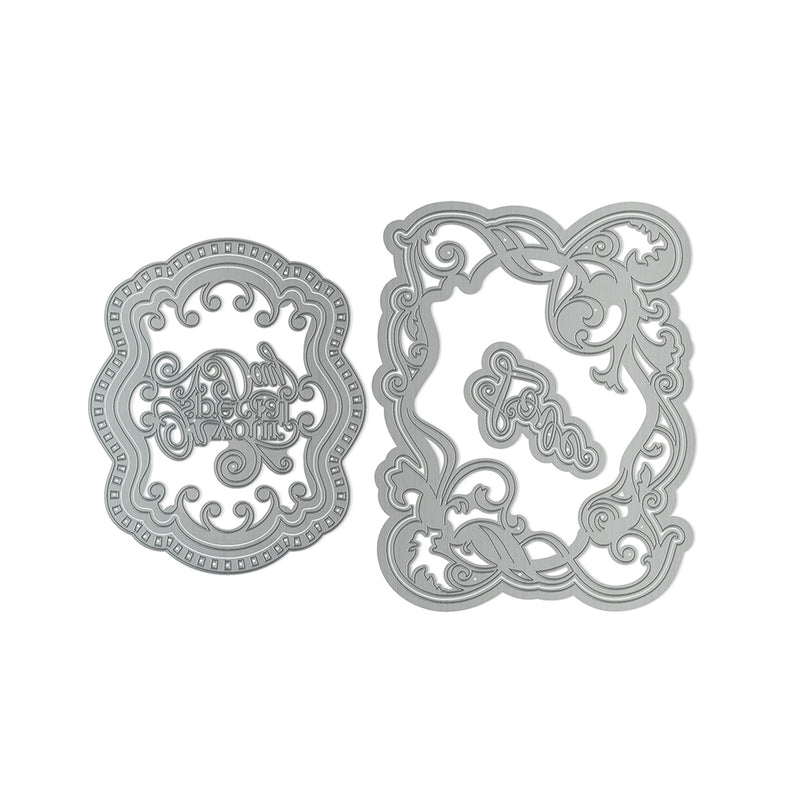 Tonic studios • essentials die set topper lovely lush frame