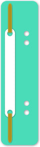 Kangaro snelhechterstrips - lichtgroen - 2-gaats - 38 x 148 mm - 100 stuks - snelhechter