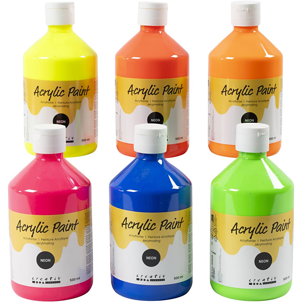 Https: www.cchobby.nl acrylverf-neon-neon-kleuren-6x500-ml-1-doos