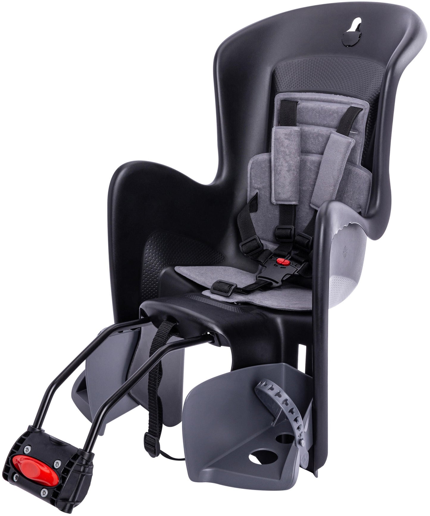 Polisport Bilby Maxi FF achter Frame bevest. zwart donker grijs