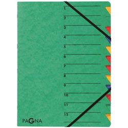 Sorteermap pagna groen a4