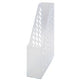 Tijdschriftencassette han 1602 polystyreen voor a4 32x7,6x24,8cm transparant