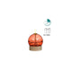 Ideas 4 seasons led olielamp mahonie met timer ø10xh13,5cm