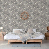 Dutch wallcoverings behang onyx donkergrijs - afbeelding 1