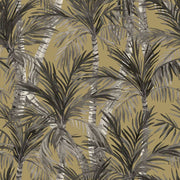 Dutch wallcoverings behang palm trees goudkleurig en zwart - afbeelding 2