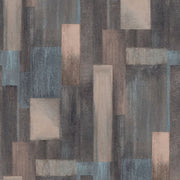 DUTCH WALLCOVERINGS DUTCH WALLCOVERINGS Behang Wood blauw en bruin - afbeelding 2