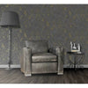 Dutch wallcoverings behang marble zwart en goud