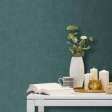 DUTCH WALLCOVERINGS DUTCH WALLCOVERINGS Behang effen groen - afbeelding 1