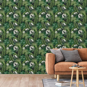 Dutch wallcoverings behang eden zwart en donkergroen - afbeelding 1