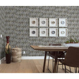 Dutch wallcoverings behang galactic zilverkleurig en bruin - afbeelding 1