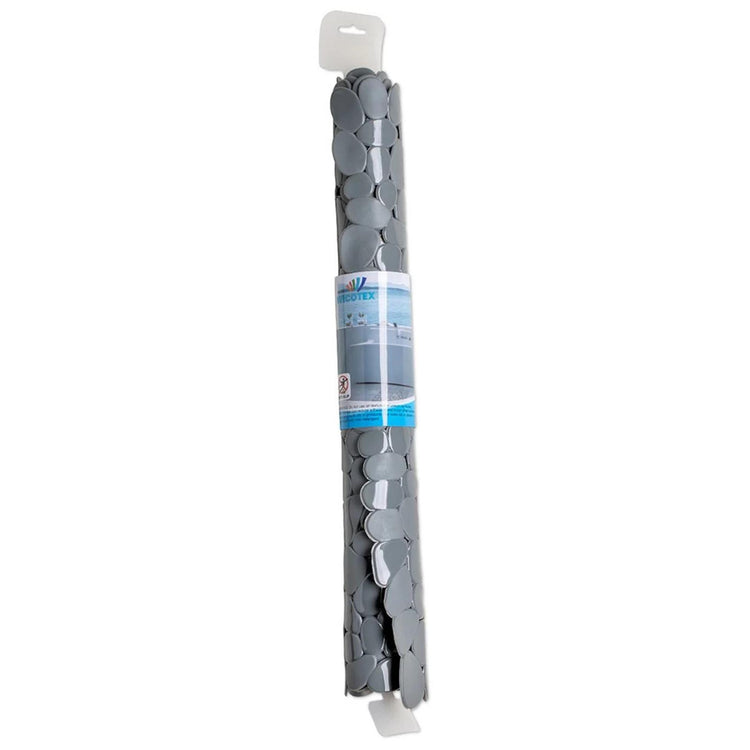 Wicotex douchemat antislip stones 53x53cm grijs