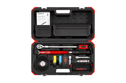 Gedore red | r68903011 | wielmontage-set | incl. momentsleutel | 40 - 200 nm - 3300400