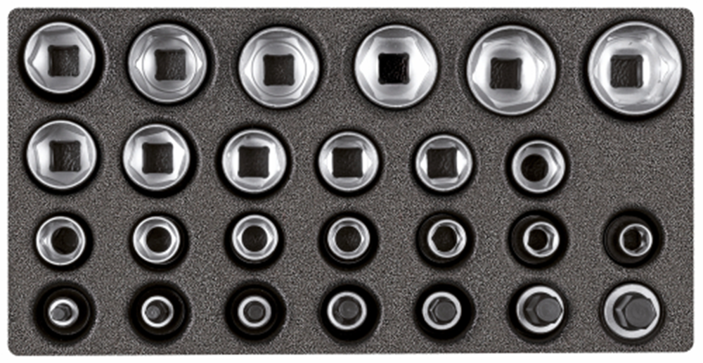 Gedore dopsleutelset 1 2” | 2 6 ct-module | 26-dlg - 3301708
