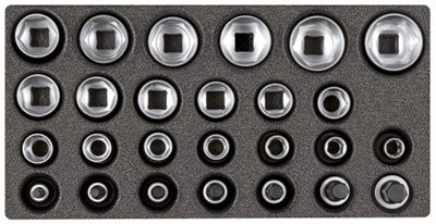 Gedore dopsleutelset 1 2” | 2 6 ct-module | 26-dlg - 3301708