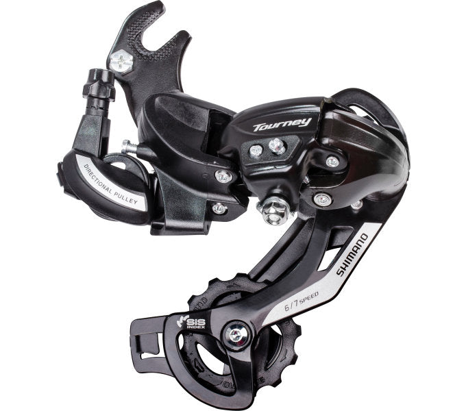 Shimano Achterderailleur 6 7-speed Tourney TY500 met haak (B-Type) zwart