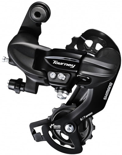Shimano Achterderailleur 6 7-speed Tourney TY300 directe montage D-Type (werkplaatsverpakking)