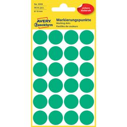 Markeringspunten avery 3006 groen 96 stuks