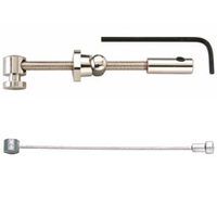 Union kabelset trommelrem gazelle 2.25m rvs zwart