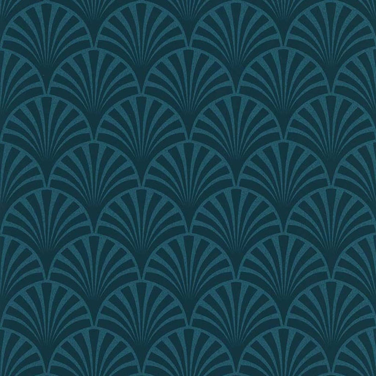 Noordwand Noordwand Behang couleurs matières 20's Pattern Artdeco blauw