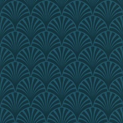 Noordwand Noordwand Behang couleurs matières 20's Pattern Artdeco blauw