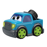 Kiddygo auto pick up truck 19 cm met licht en geluid blauw - afbeelding 1
