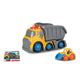 Kiddygo dumptruck met licht en geluid 19,5 cm