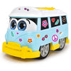 Bus dickie sunny surfer bus 25 cm met stickers | 2 stuks
